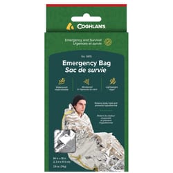 Coghlan's Silver Emergency Thermal Blanket 84 in. H X 36 in. W 1 pk