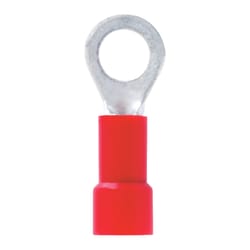 Jandorf 22-18 Ga. Insulated Wire Ring Terminal Red 5 pk