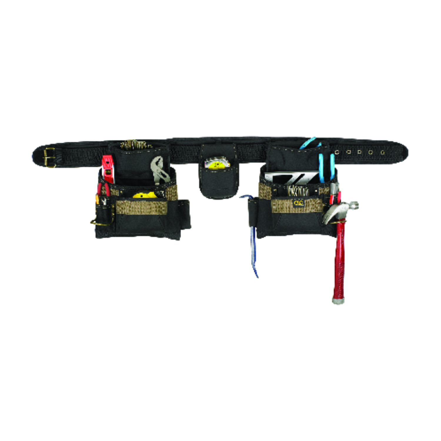 CLC Tool Aprons & Belts: Tool Type: Tool Rig; Minimum Waist Size: 29; Maximum Waist Size: 46; Material: Polyester | Part #1604