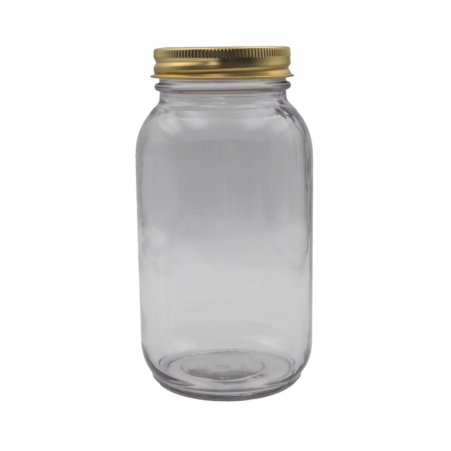Anchor Hocking Tecnocap Regular Mouth Canning Jar 32 oz 12 pk Mfr