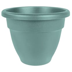 HC Companies Caribbean 6.75 in. H X 8.25 in. D Plastic Planter Teal