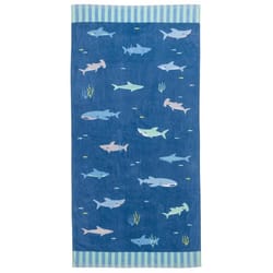 Stephen Joseph Multicolored Cotton Bath/Beach Towel 1 pc