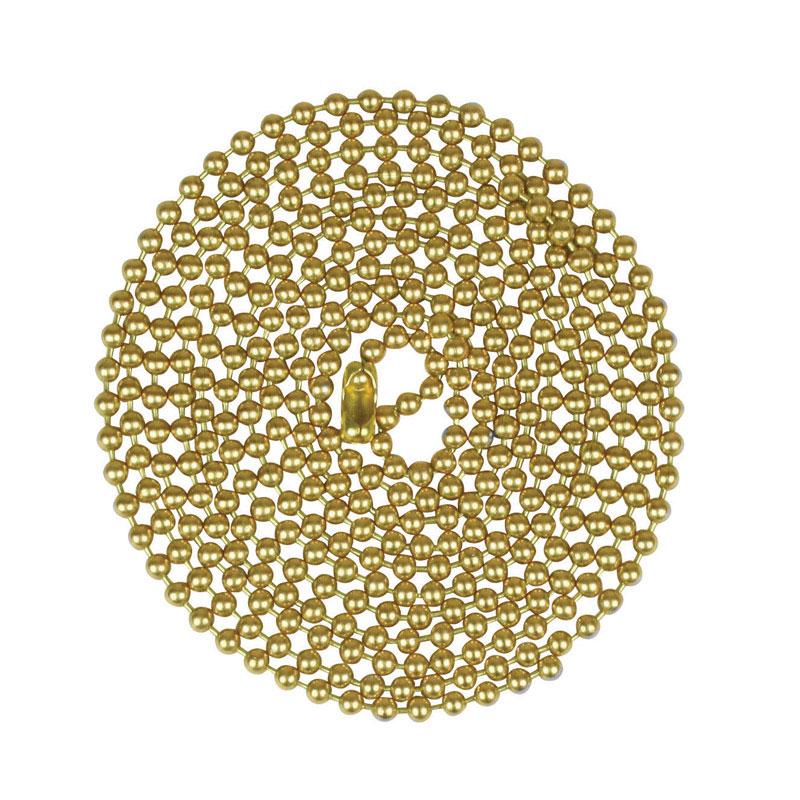 Chain Bead W/Con No 6 5Ft Brs 60361