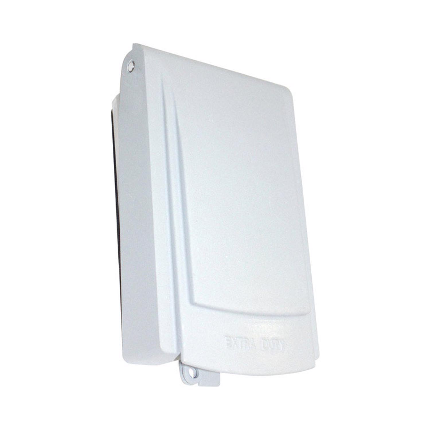 Sigma Engineered Solutions Slimline Rectangle Plastic 1 gang 5.51 in. H X 3.58 in. W In-Use Cover