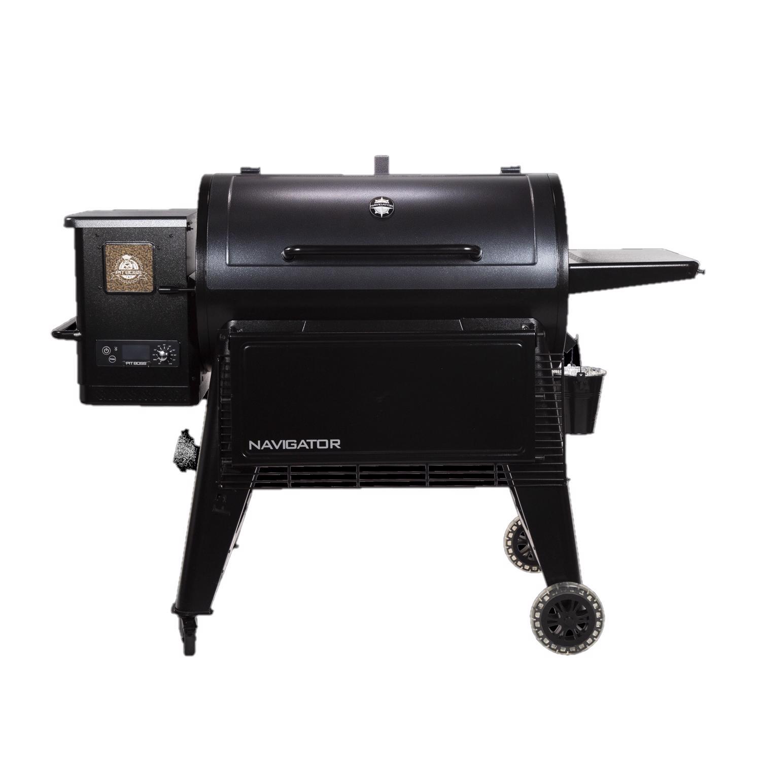 Pit Boss Navigator 1150G Wood Pellet Grill and Smoker Black Mfr