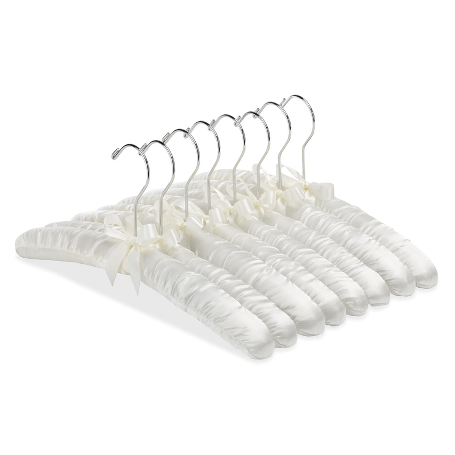 Whitmor Chrome & Foam 4-Tier Blouse Hanger - Space Saving, Non-Slip Padded Arms, Fits Standard Closet Rod