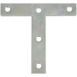 National Hardware 4 in. H X 3/4 in. W X 4 in. L Zinc-Plated Steel T-Plate
