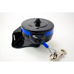 Howard Pet Blue Metal Tie Out Reel Medium