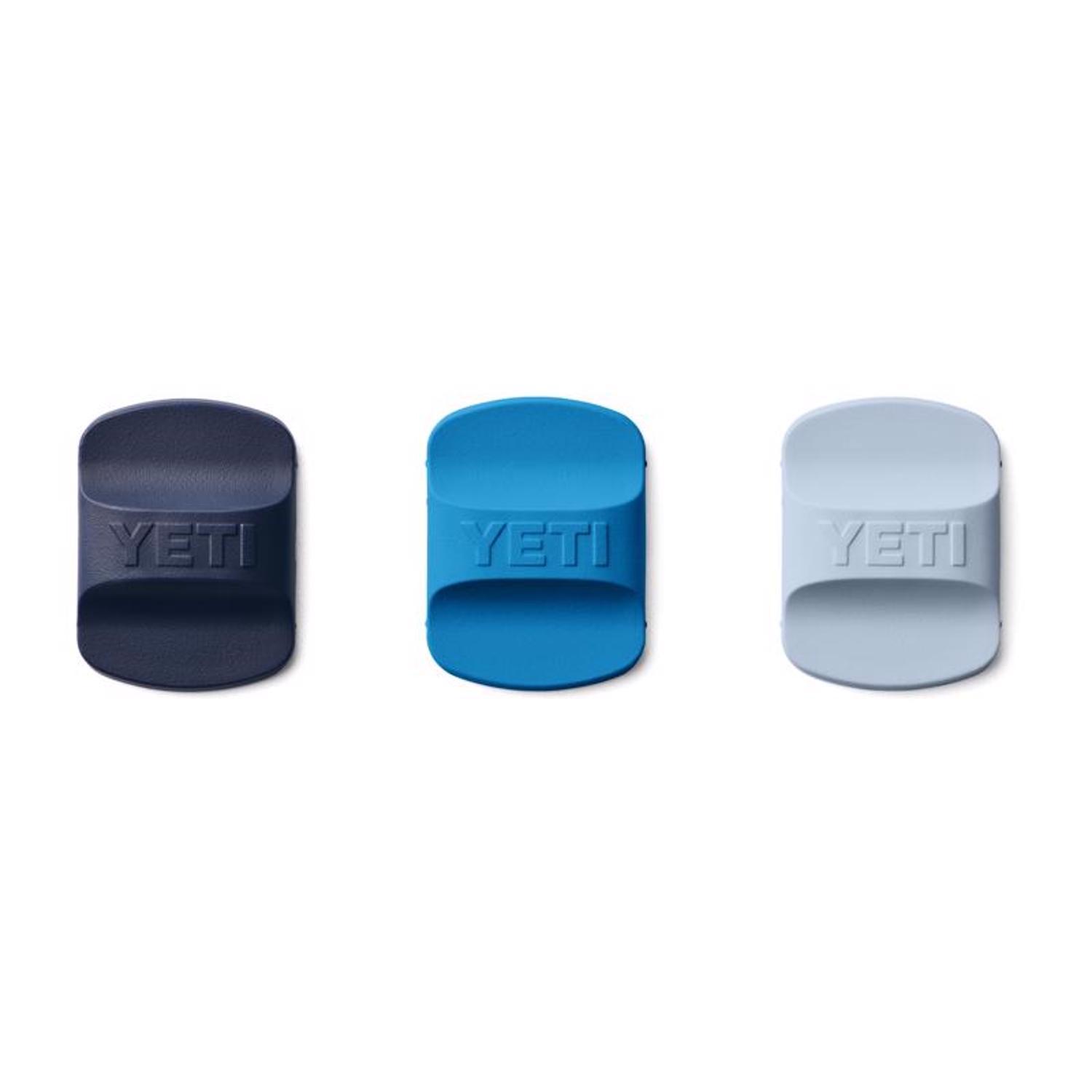 YETI Rambler 3 ct Big Wave Blue BPA Free Replacement Lid Magnet Set