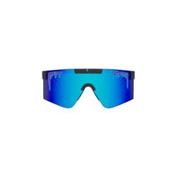 Pit Viper Unisex Black Frame Blue Lens Sunglasses