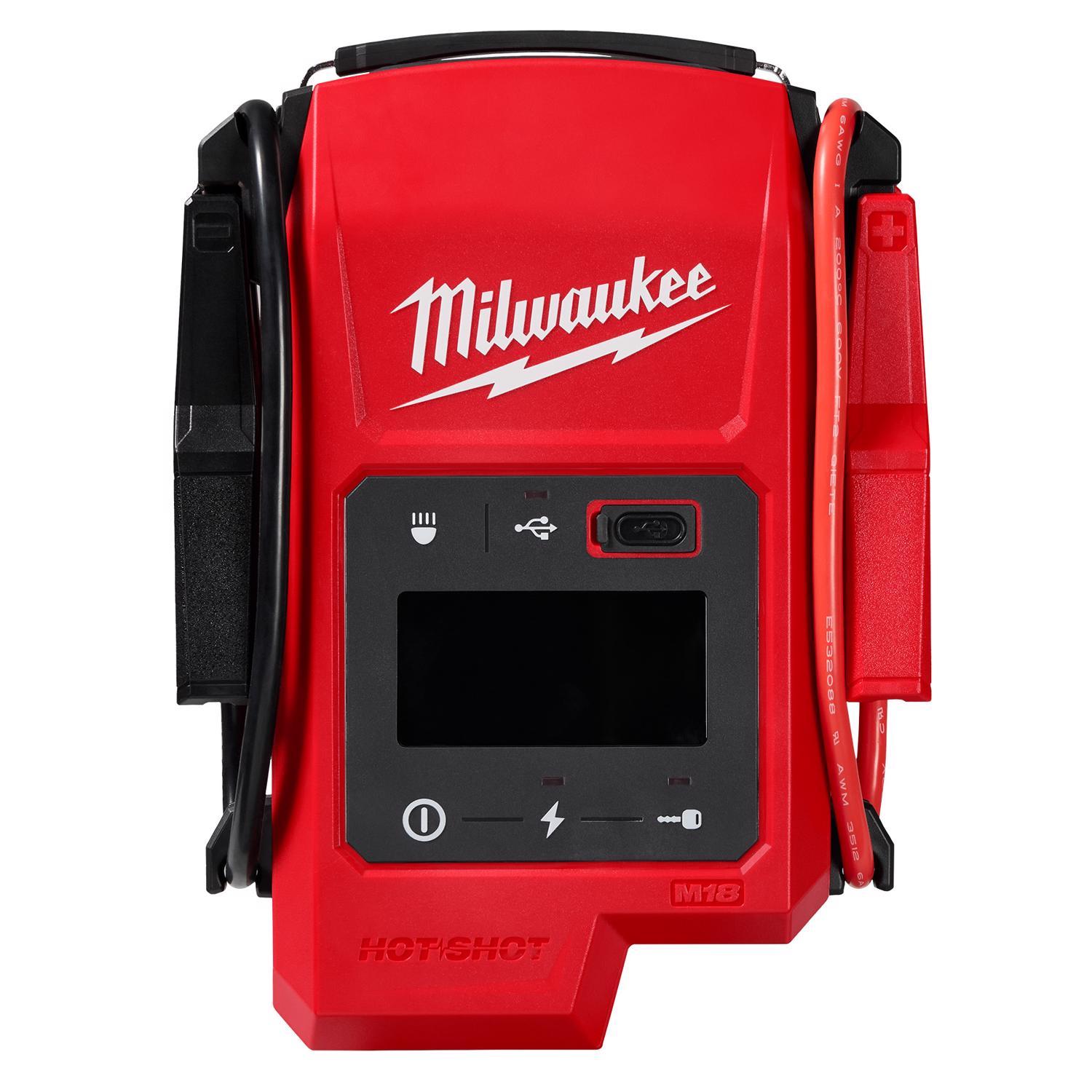 Milwaukee M18 HOTSHOT Automatic/Manual 18 V 2000 amps Battery Jump Starter