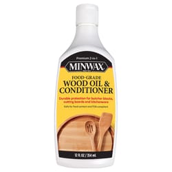 Minwax Transparent Clear Oil-Based Wood Oil and Conditioner 12 fl. oz.