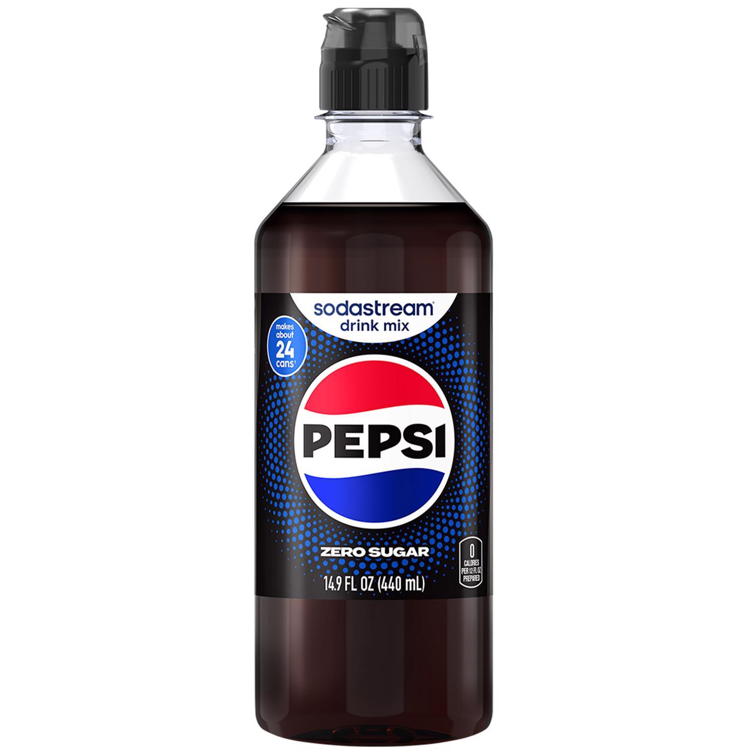 SodaStream Zero Sugar Pepsi Soda Mix 440 ml 1 pk