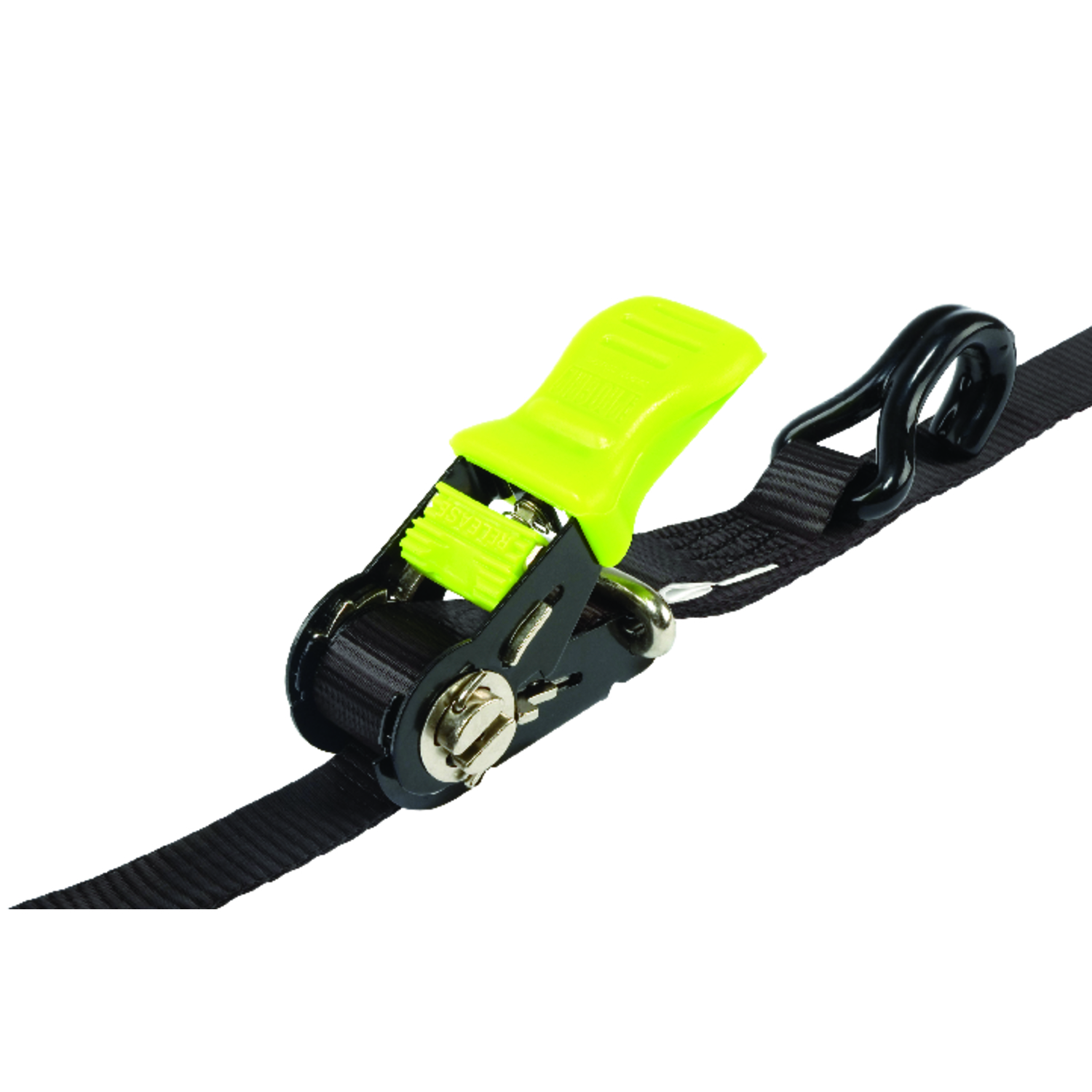 AdjustableTie-Down,Dbl "J", 16 ft. Lx1"W