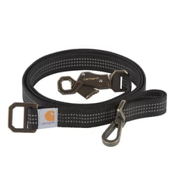 Carhartt Black Nylon Dog Leash Large
