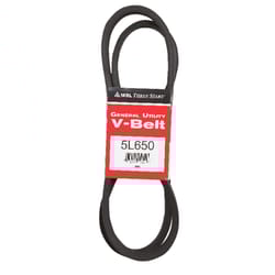 Mitsuboshi FHP General Utility V-Belt 0.63 in. W X 65 in. L For Fractional Horsepower Motors