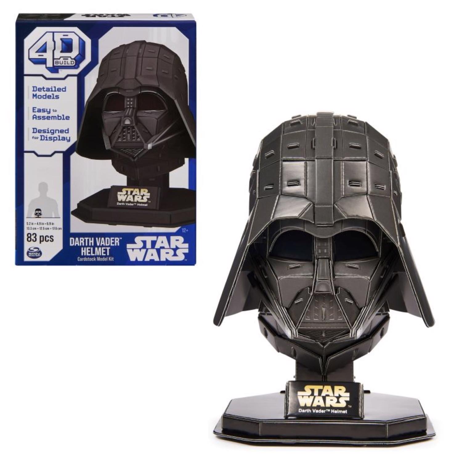9098738 Darth Vader 3D Puzzle, Black - 83 Piece