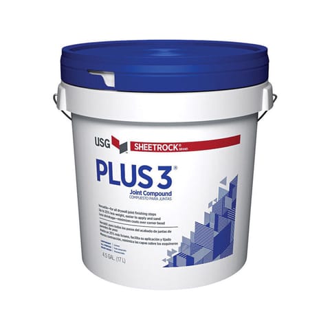 【CD】Smooth Ace／AOR/DAY: USG Sheetrock Plus 3 White All Purpose Joint Compound 4.5 gal Mfr