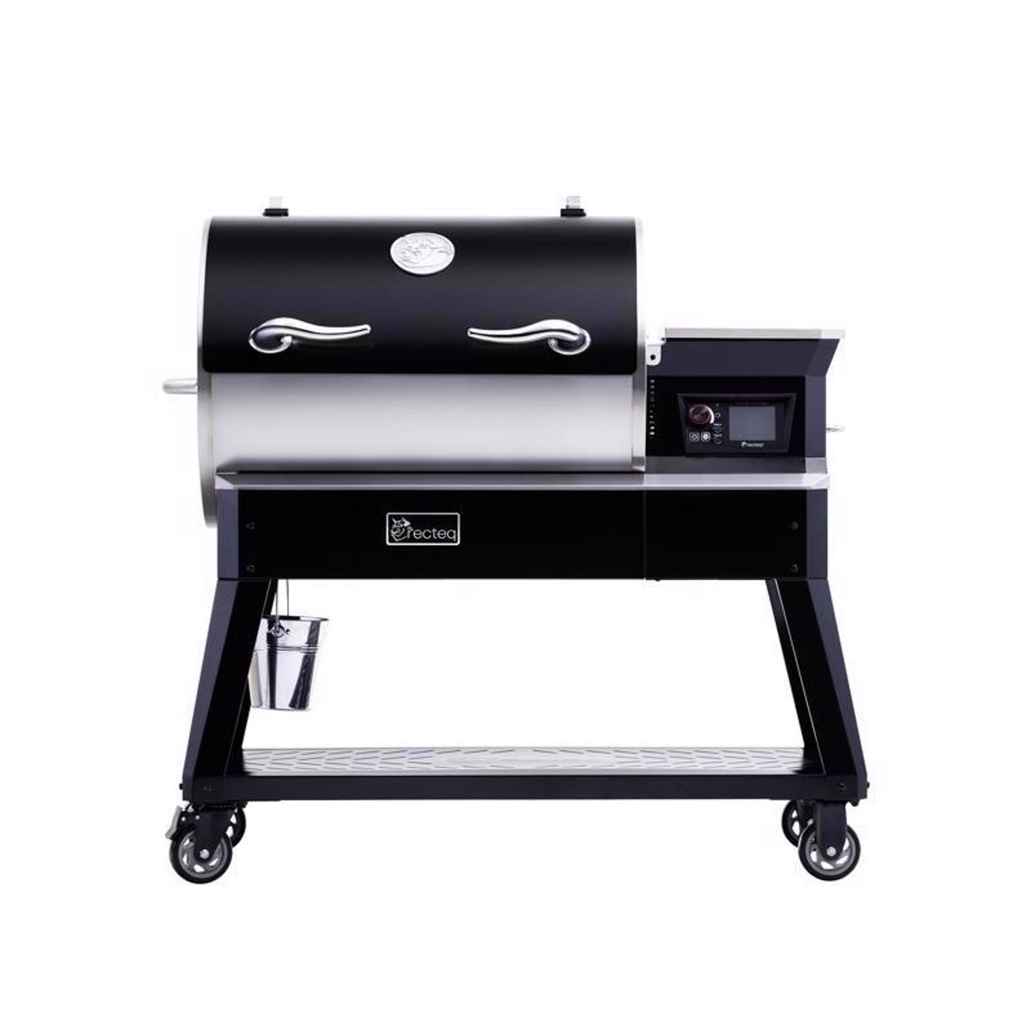 Recteq Patio Legend 600 Wood Pellet WiFi Grill and Smoker Black