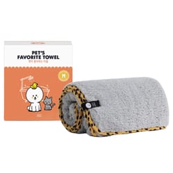 Vory Home Yellow Cat/Dog Absorbent Towel 1 pk