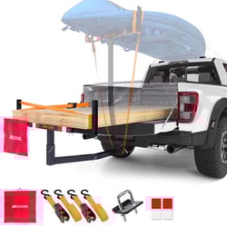 Mockins Dual Function Bed Extender with 750 lbs. Capacity Truck Bed Extender Cars/SUVs 1 pk