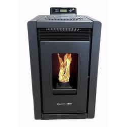 Comfortbilt Alpine EPA Certified 1500 sq ft Modern Wood Pellet Stove 25 lb. cap. Hopper