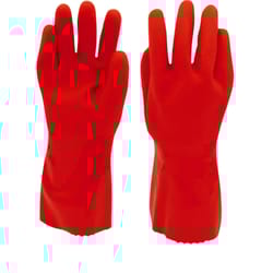 Star Kitchen and Home Vinyl Cleaning Gloves S Red 1 pk