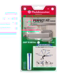 Fluidmaster 697 Premium Tank Lever Black/Silver Chrome Metal/Plastic For Universal