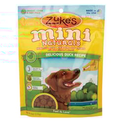 Zuke's All Natural Mini Duck Treats For Dog 6.3 in. 1 pk