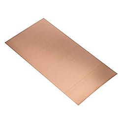 K&S 0.016 in. X 6 in. W X 12 in. L Copper Sheet Metal