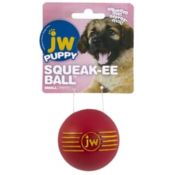 JW Pet For Dog Assorted Rubber ISqueak Ball Dog Toy Small 1 pk