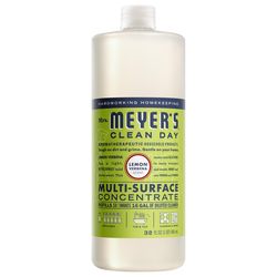 Mrs. Meyer's Clean Day Lemon Verbena Scent Concentrated Organic Multi-Surface Cleaner Liquid 32 oz