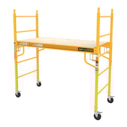 Metal Tech Jobsite Series Steel Yellow Scaffolding 1 pk