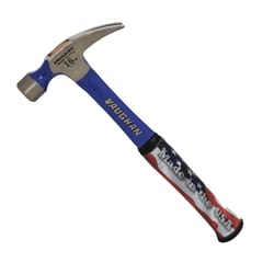 Vaughan Steel Eagle 16 oz Smooth Face Rip Claw Hammer 13 in. Steel Handle
