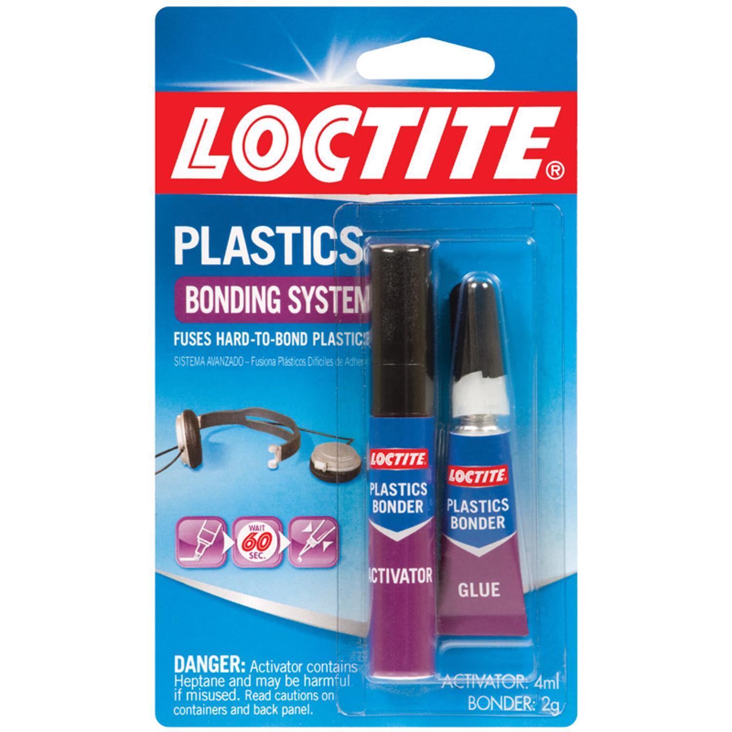 Plastic Bonding System High Strength Cyanoacrylate Clear Plastic Bonder 4 gm