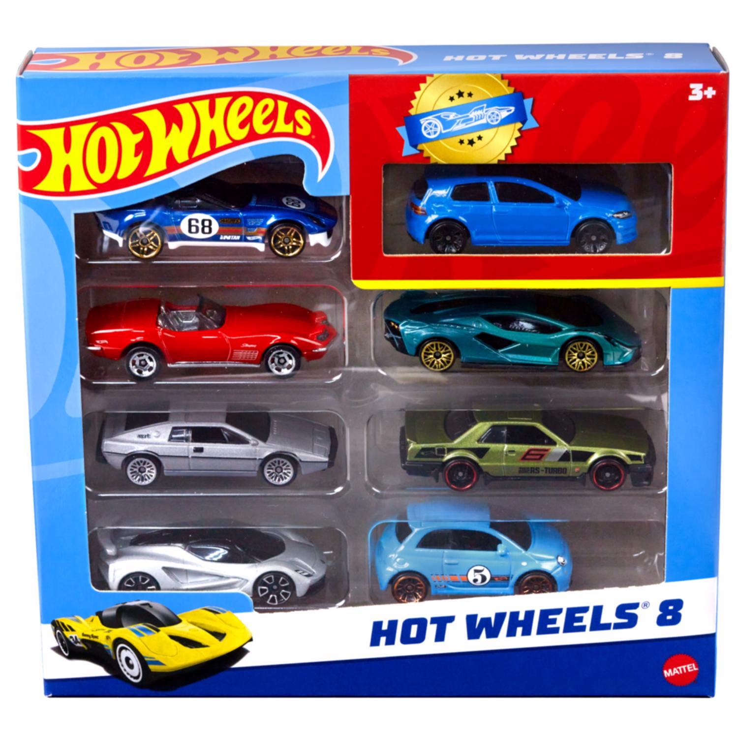 Mattel Hot Wheels Basic Car Assorted 8 pc (RANDOM COLOR) Mfr