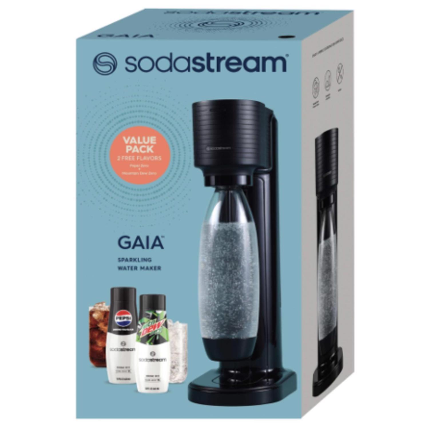 SodaStream Black 1 L Sparkling Water Maker Kit 1 pk Mfr