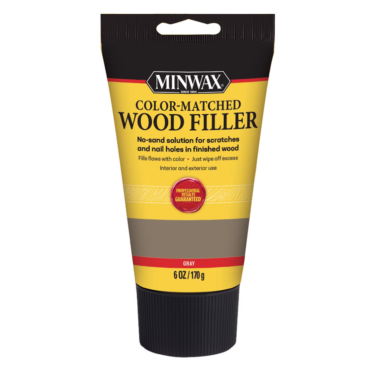 Ace Wood Filler – Natural Color, 3 Pack (18oz Total), Indoor/Outdoor Spackle
