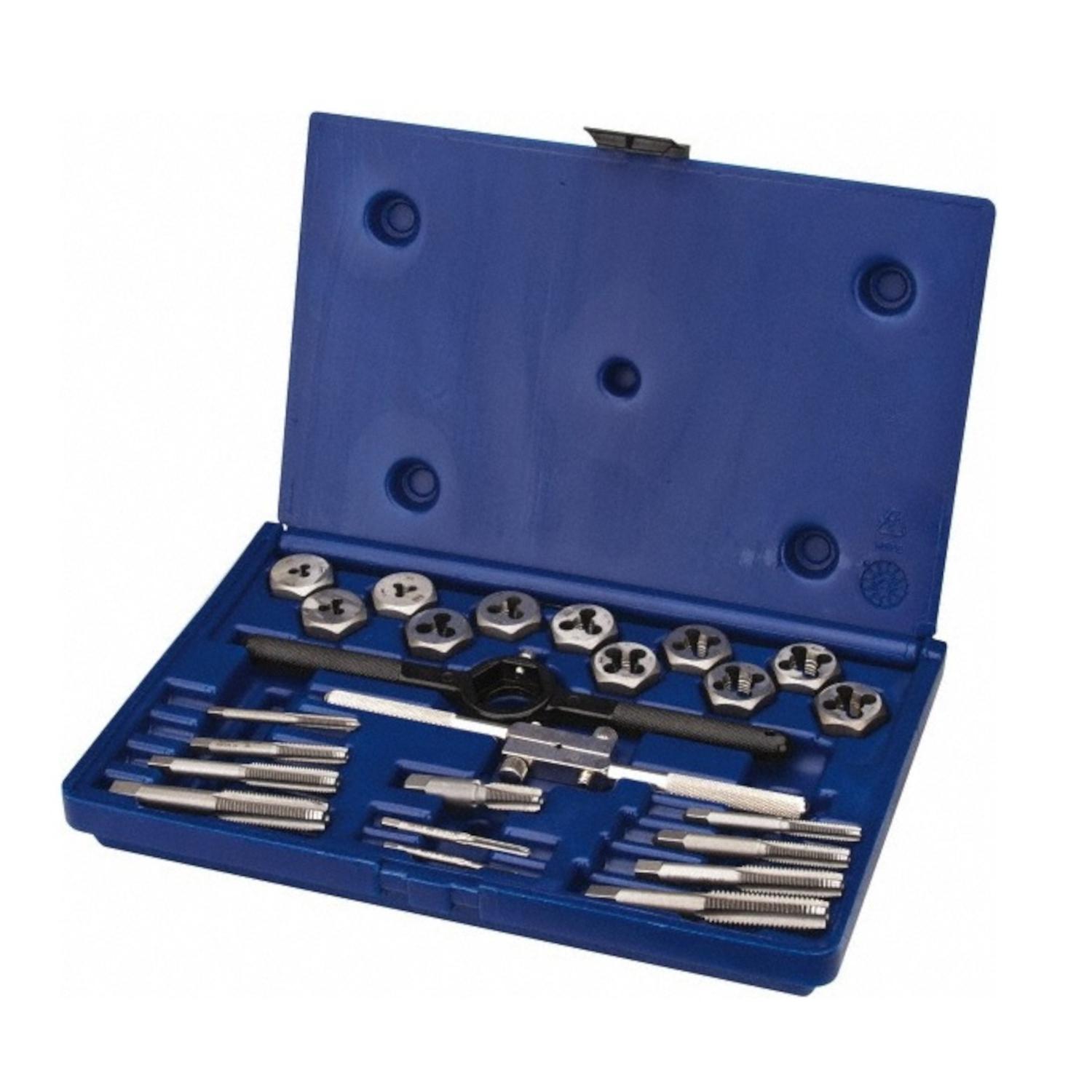 Irwin Hanson Steel Metric Tap and Die Set 24 pc Mfr# 26313 - Ace
