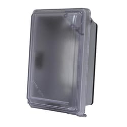 Sigma Electric Rectangle Plastic 1 gang 5.98 in. H X 4.02 in. W Weatherproof Cover