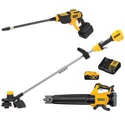 DEWALT 20V MAX XR Brushless String Trimmer Blower Kit with 20V MAX 550 Psi Cordless Power Cleaner