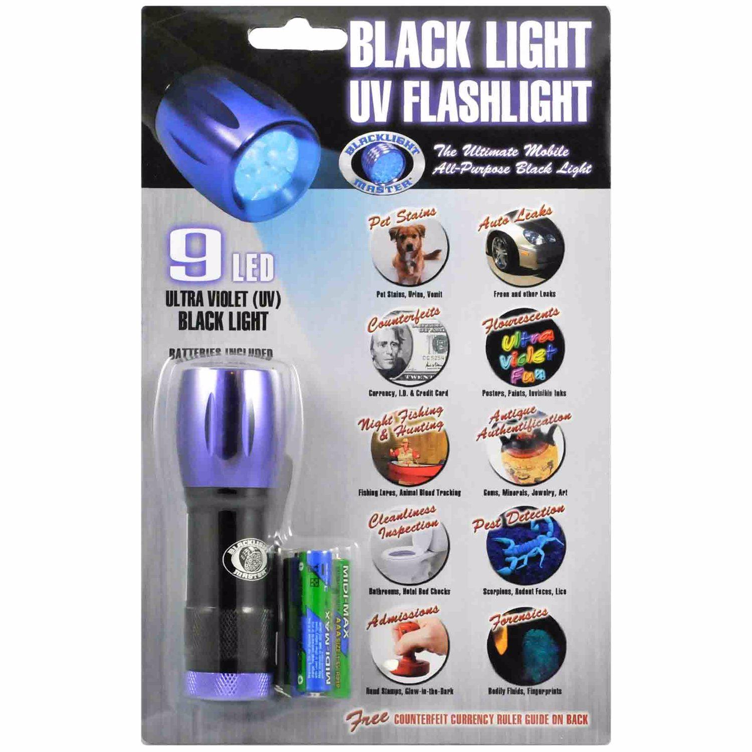 black light flashlight ace hardware Blacklight Master Black LED Flashlight AAA Battery
