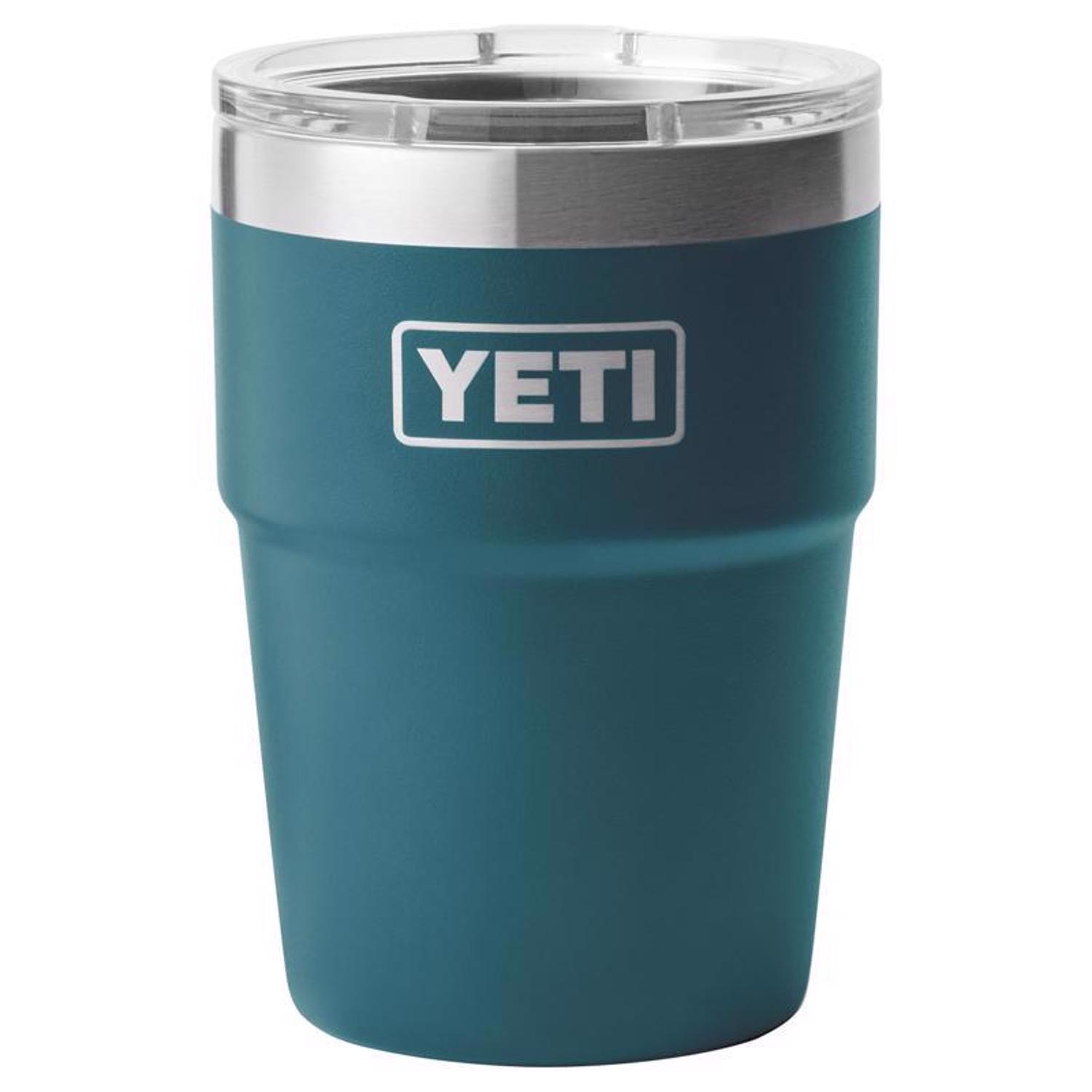 YETI Rambler 16 oz Agave Teal BPA Free Stackable Tumbler with MagSlider Lid