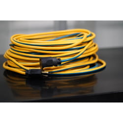 Southwire Outdoor 100 ft. L Blue/Yellow Extension Cord 14/3 SJTW