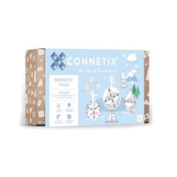 CONNETIX Clear Shape Expansion Magnetic Tiles 24 pc