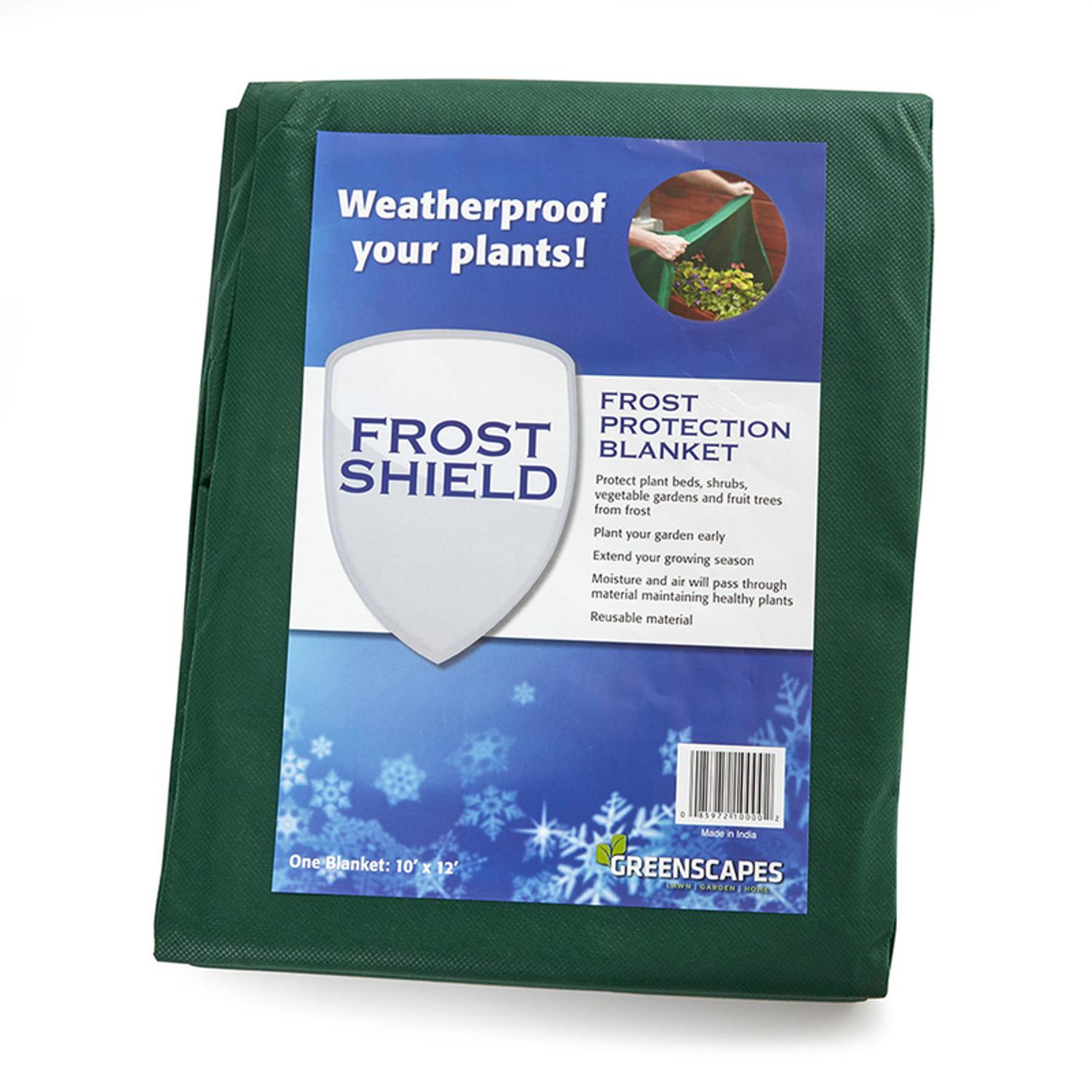 Greenscapes 46448 Frost Shield 12 ft. L X 10 ft. W Plant Protecting Blanket