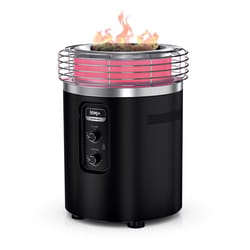 Ninja Fireside360 21.8 in. W Stainless Steel Round Propane Fire Pit