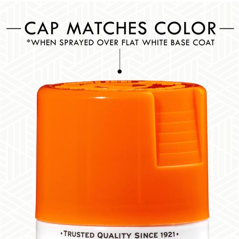 Rust-Oleum Specialty Fluorescent Orange Spray Paint 11 oz Mfr