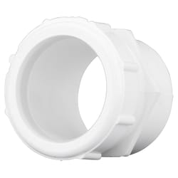 Charlotte Pipe Schedule 40 1-1/2 in. Spigot X 1-1/4 in. D Hub PVC Trap Adapter 1 pk