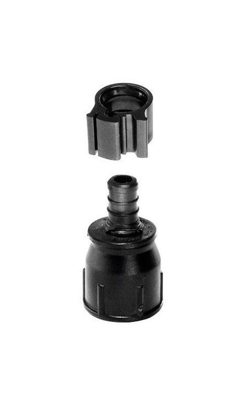 Flair-It PEXlock 1/2" Barb x 7/8" Ball Cock Swivel Straight | by West Marine